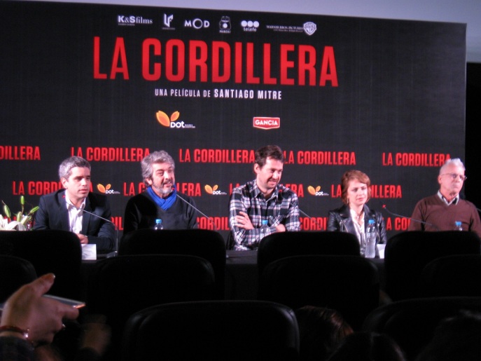 Presentación de la película "La Cordillera"